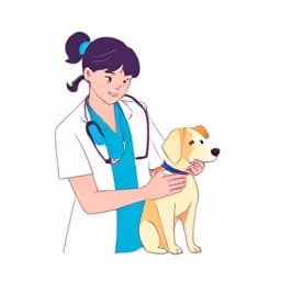 Pet wellness examination icon