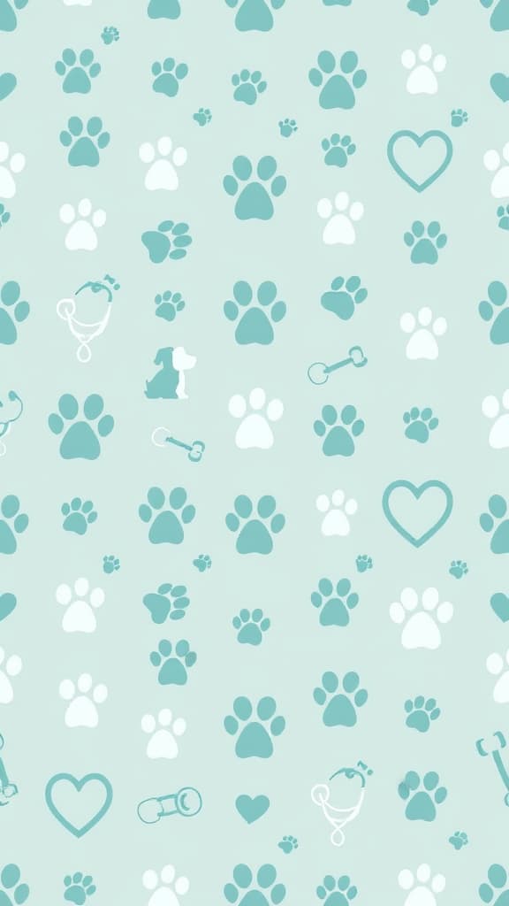 Decorative veterinary pattern
