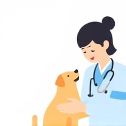 Pet wellness exam icon